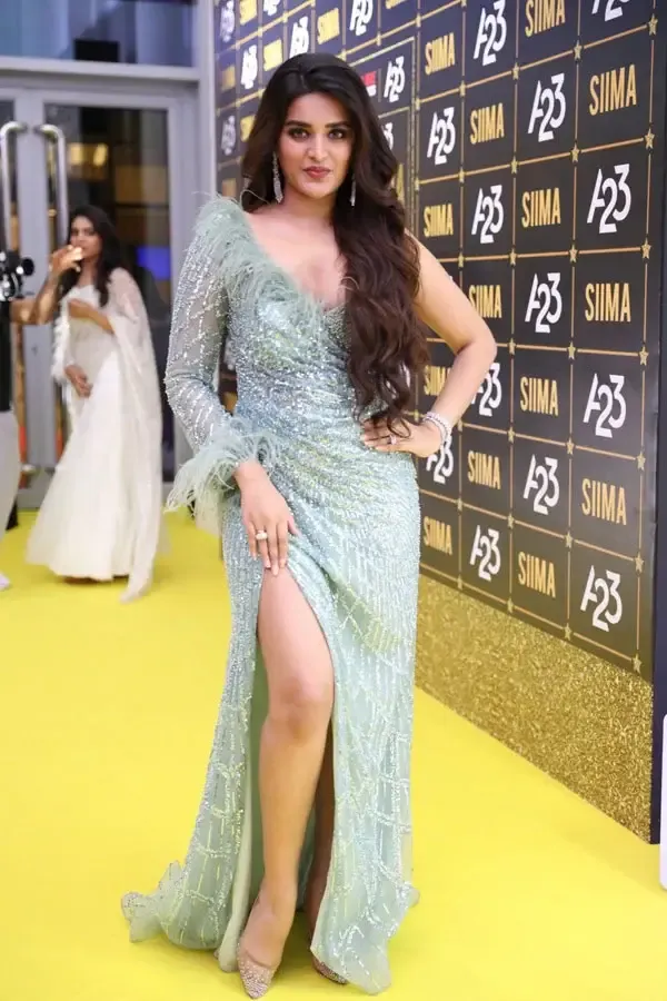 Indian Actress Nidhi Agarwal Images at Siima awards 2023